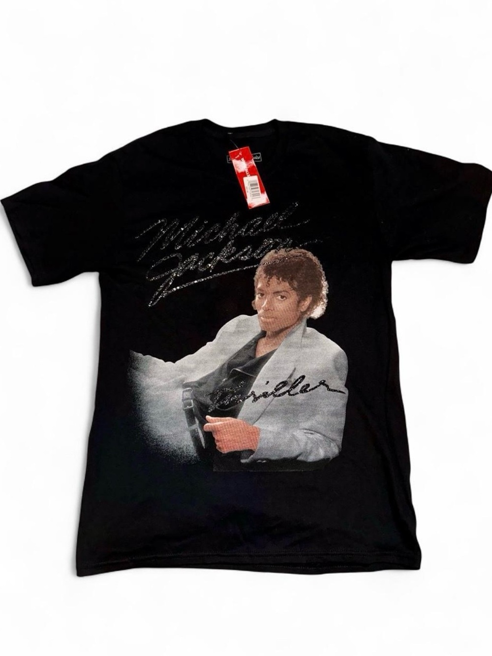 NWT Black Michael Jackson Thriller Graphic Tee - Headgear Classics Size M